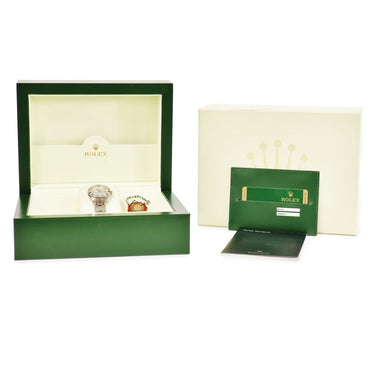 腕時計 ロレックス ROLEX デイトジャスト パールマスター 80319NG M番 自動巻き レディース M番 K18WG無垢 純正ダイヤ シェル