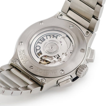 腕時計 ウブロ HUBLOT クラシックフュージョン クロノグラフ チタニウム 520.NX.1170.NX 自動巻き メンズ ブラック デイト