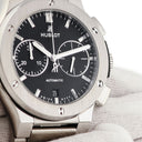 腕時計 ウブロ HUBLOT クラシックフュージョン クロノグラフ チタニウム 520.NX.1170.NX 自動巻き メンズ ブラック デイト