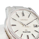 腕時計 グランドセイコー Grand Seiko クォーツ SBGX057 9F62-0AA1 クオーツ メンズ デイト バー ホワイト ラウンド