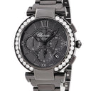腕時計 ショパール CHOPARD インペリアーレ クロノグラフ 388549-3006 自動巻き メンズ 純正ダイヤ ブラックDLC加工 デイト