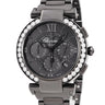 腕時計 ショパール CHOPARD インペリアーレ クロノグラフ 388549-3006 自動巻き メンズ 純正ダイヤ ブラックDLC加工 デイト
