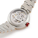 腕時計 ブルガリ BVLGARI ルチェア スケルトン LUP33SG 102878 自動巻き レディース K18PG無垢×SS コンビ ダイヤ サファイア