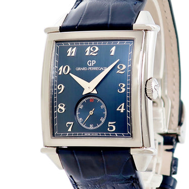 腕時計 ジラールペルゴ GIRARD PERREGAUX ヴィンテージ1945 XXL スモールセコンド 25880-11-421-BB4A 自動巻き メンズ ブルー アラビア
