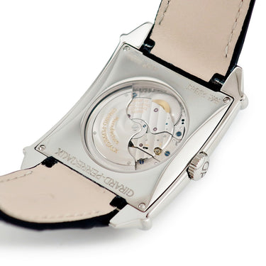 腕時計 ジラールペルゴ GIRARD PERREGAUX ヴィンテージ1945 XXL スモールセコンド 25880-11-421-BB4A 自動巻き メンズ ブルー アラビア