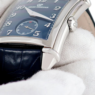 腕時計 ジラールペルゴ GIRARD PERREGAUX ヴィンテージ1945 XXL スモールセコンド 25880-11-421-BB4A 自動巻き メンズ ブルー アラビア