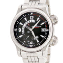 腕時計 ジャガールクルト JAEGER LECOULTRE マスターコンプレッサー デュアルマティーク Q1738470 146.8.02 自動巻き メンズ ブラック デイト