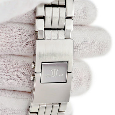 腕時計 ジャガールクルト JAEGER LECOULTRE マスターコンプレッサー デュアルマティーク Q1738470 146.8.02 自動巻き メンズ ブラック デイト