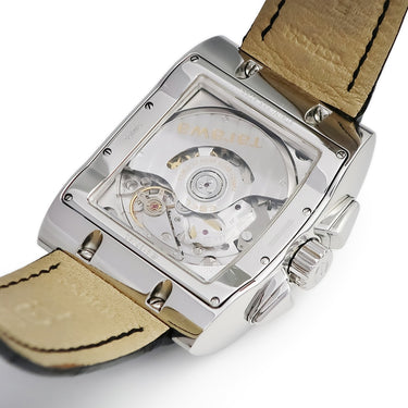 腕時計 エベル Ebel タラワ デイト クロノグラフ E9137J40 自動巻き メンズ ブラック スモールセコンド トノー