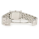 腕時計 エルメス HERMES Hウォッチ PM HH1.230 クオーツ レディース 純正ダイヤ ホワイト シェル H型ブレス スクエア