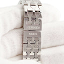 腕時計 エルメス HERMES Hウォッチ PM HH1.230 クオーツ レディース 純正ダイヤ ホワイト シェル H型ブレス スクエア