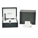 腕時計 ゼニス ZENITH エリート ムーンフェイズ 18.3100.692/01.C922 自動巻き メンズ 新品同様 K18RG無垢 バー ギョウシェ