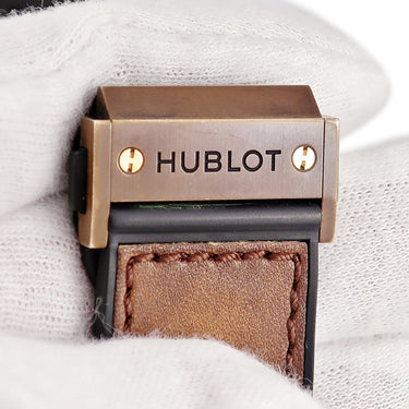 腕時計 ウブロ HUBLOT クラシック フュージョン クロノ ベルルッティ 521.BZ.05IG.VR.BER19 自動巻き メンズ コールドゴールド 限定