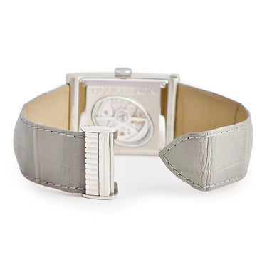 腕時計 ブシュロン BOUCHERON リフレ XL WA009213 自動巻き メンズ 純正ダイヤ デイト 角型 バー ローマン シルバー