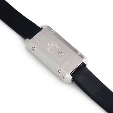 腕時計 ピアジェ PIAGET ライムライト P11014 クオーツ レディース 全面純正ダイヤ K18WG無垢 スクエア