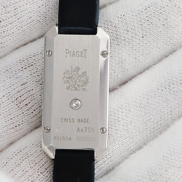 腕時計 ピアジェ PIAGET ライムライト P11014 クオーツ レディース 全面純正ダイヤ K18WG無垢 スクエア