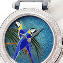 腕時計 カルティエ Cartier パシャ 42 WJ124006 自動巻き メンズ K18WG無垢 純正ダイヤ クロワゾネ ラウンド 限定