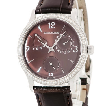 腕時計 ジャガールクルト JAEGER LECOULTRE マスター リザーブ ド マルシェ Q1488402 140.8.93.S 自動巻き メンズ 純正ダイヤ ブラウン