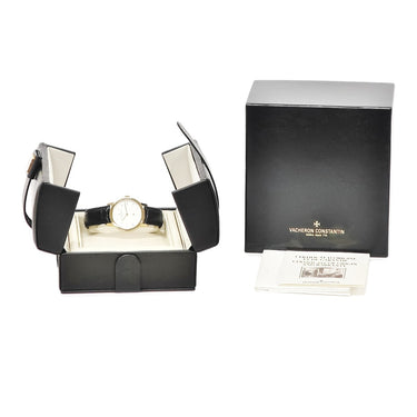 腕時計 ヴァシュロン・コンスタンタン VACHERON CONSTANTIN ソレイユ ルヴァン 91020/000J-8827 手巻き メンズ K18YG無垢 スモールセコンド