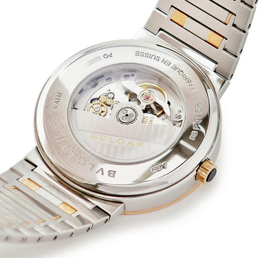 腕時計 ブルガリ BVLGARI ブルガリブルガリ ソロテンポ 102930 BBP41SG 自動巻き メンズ K18PG×SS コンビ デイト ブラック