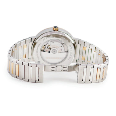 腕時計 ブルガリ BVLGARI ブルガリブルガリ ソロテンポ 102930 BBP41SG 自動巻き メンズ K18PG×SS コンビ デイト ブラック