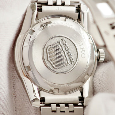 腕時計 セイコー SEIKO キングセイコー SDKS003 6R31-00D0 自動巻き メンズ KSK シルバー バー ライターカット