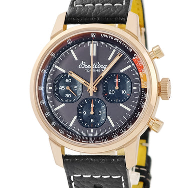腕時計 ブライトリング BREITLING トップタイム B01 RB01761A1Q1X1 RB0176 自動巻き メンズ K18RG無垢 クロノグラフ ブラウン