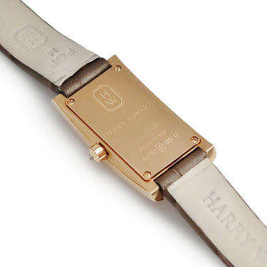 腕時計 ハリーウィンストン Harry Winston アヴェニュー C ミニ ムーンフェイズ AVCQMP16RR001 クオーツ レディース K18RG無垢 純正ダイヤ