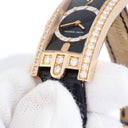 腕時計 ハリーウィンストン Harry Winston アヴェニューC アールデコ AVCQHM19RR031 クオーツ レディース K18RG無垢 純正ダイヤ ギョウシェ
