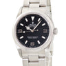 腕時計 ロレックス ROLEX エクスプローラー 1 14270 E番 自動巻き メンズ E番 ブラックアウト シルバーレター トリチウム