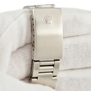 腕時計 ロレックス ROLEX エクスプローラー 1 14270 E番 自動巻き メンズ E番 ブラックアウト シルバーレター トリチウム