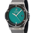 腕時計 ウブロ HUBLOT クラシックフュージョン ヨシダスペシャル 511.CM.5270.RX.MYOS 自動巻き メンズ 純正ダイヤ 緑 限定