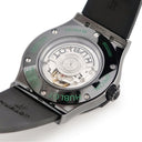 腕時計 ウブロ HUBLOT クラシックフュージョン ヨシダスペシャル 511.CM.5270.RX.MYOS 自動巻き メンズ 純正ダイヤ 緑 限定