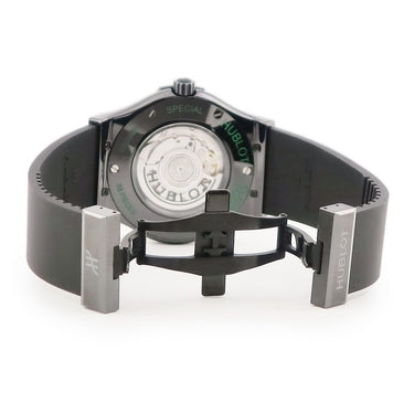 腕時計 ウブロ HUBLOT クラシックフュージョン ヨシダスペシャル 511.CM.5270.RX.MYOS 自動巻き メンズ 純正ダイヤ 緑 限定