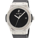 腕時計 ウブロ HUBLOT クラシックフュージョン 40th アニバーサリー チタニウム 511.NX.1270.RX.MDM40 自動巻き メンズ 黒 限定