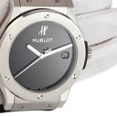 腕時計 ウブロ HUBLOT クラシックフュージョン 40th アニバーサリー チタニウム 511.NX.1270.RX.MDM40 自動巻き メンズ 黒 限定