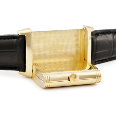 腕時計 ジャガールクルト JAEGER LECOULTRE ビッグレベルソ 270.1.62 手巻き メンズ K18YG無垢 スモールセコンド 青針 ヴィンテージ