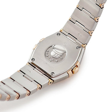 腕時計 オメガ OMEGA コンステレーション ブラッシュクォーツ 123.20.24.60.05.001 クオーツ レディース K18RG×SS コンビ シェル