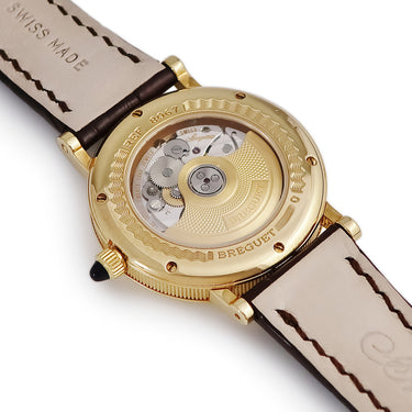 腕時計 ブレゲ BREGUET クラシック 8067 8067BA/52/964 自動巻き レディース K18YG無垢 シェル ローマン ブレゲ針