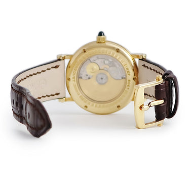 腕時計 ブレゲ BREGUET クラシック 8067 8067BA/52/964 自動巻き レディース K18YG無垢 シェル ローマン ブレゲ針