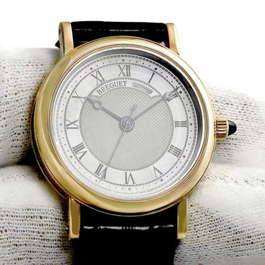 腕時計 ブレゲ BREGUET クラシック 8067 8067BA/52/964 自動巻き レディース K18YG無垢 シェル ローマン ブレゲ針