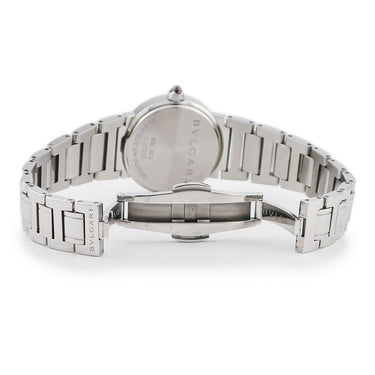 腕時計 ブルガリ BVLGARI ブルガリブルガリ BBL26S/D クオーツ レディース 純正ダイヤ ホワイト シェル ラウンド