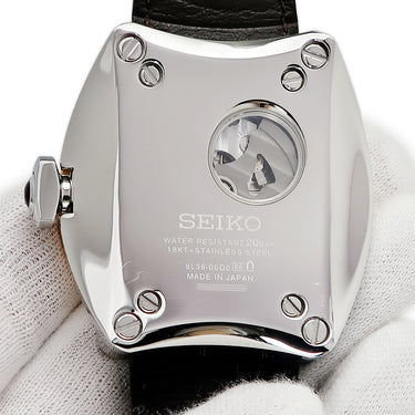 腕時計 セイコー SEIKO ガランテ GMT ニューゲーム ヴィクター SBLM008 8L36-00D0 自動巻き メンズ K18PG×SS コンビ 純正ダイヤ