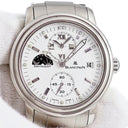 腕時計 ブランパン BLANCPAIN レマン ダブルタイムゾーン ナイト＆デイ 2160-1127-71 自動巻き メンズ ホワイト GMT スモールセコンド