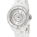 腕時計 シャネル CHANEL J12 20 H6477 クオーツ レディース 純正ダイヤ 白 20周年記念 限定 ラウンド