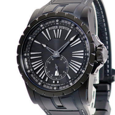 腕時計 ロジェデュブイ ROGER DUBUIS エクスカリバー 45 オートマティック ヨシダスペシャル DBEX0713 自動巻き メンズ 黒 限定15本
