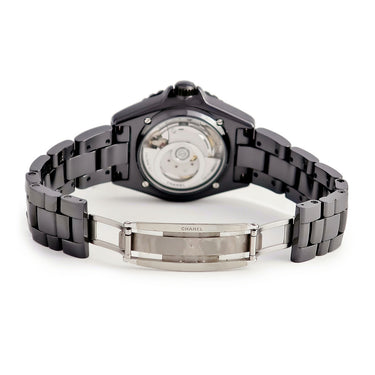 腕時計 シャネル CHANEL J12 ウォンテッド ドゥ シャネル H7418 自動巻き メンズ ブラック 数量限定 CHANELビッグロゴ