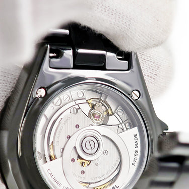 腕時計 シャネル CHANEL J12 ウォンテッド ドゥ シャネル H7418 自動巻き メンズ ブラック 数量限定 CHANELビッグロゴ