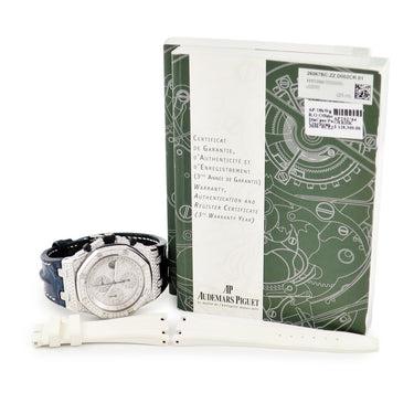 腕時計 オーデマピゲ AUDEMARS PIGUET ロイヤルオーク オフショア クロノグラフ 26067BC.ZZ.D002CR.01 自動巻き メンズ K18WG無垢 純正ダイヤ