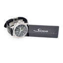 腕時計 ジン SINN 356 フリーガー UTC 356.FLIEGER.UTC 自動巻き メンズ デイト デュアルタイム GMT パイロット ブラック 黒